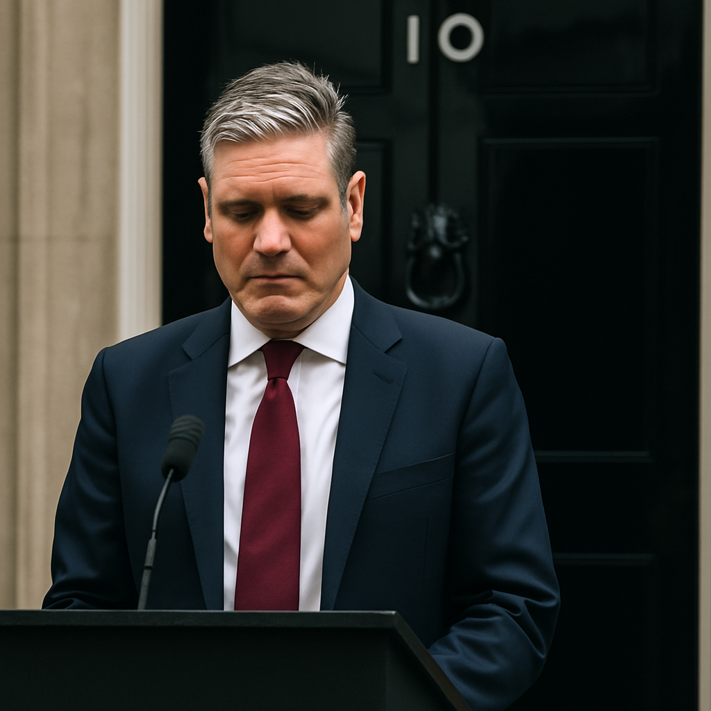 Keir Starmer renuncia ao cargo de primeiro-ministro do Reino Unido
