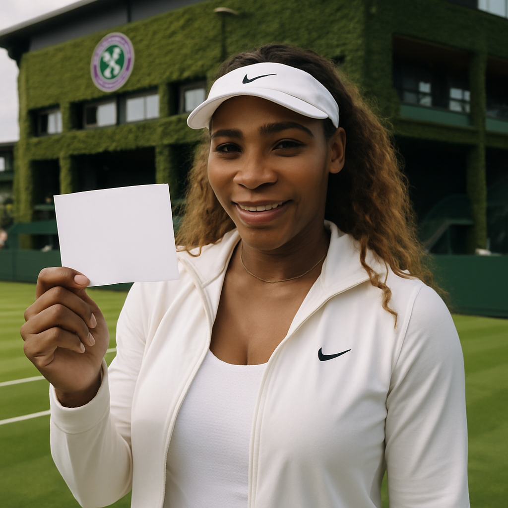Serena Williams, aos 44 anos, retorna a Wimbledon com convite especial