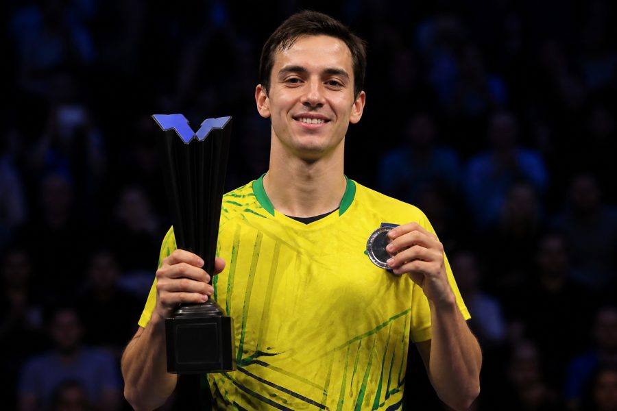 Hugo Calderano conquista título no WTT Star Contender e é vice nas duplas mistas