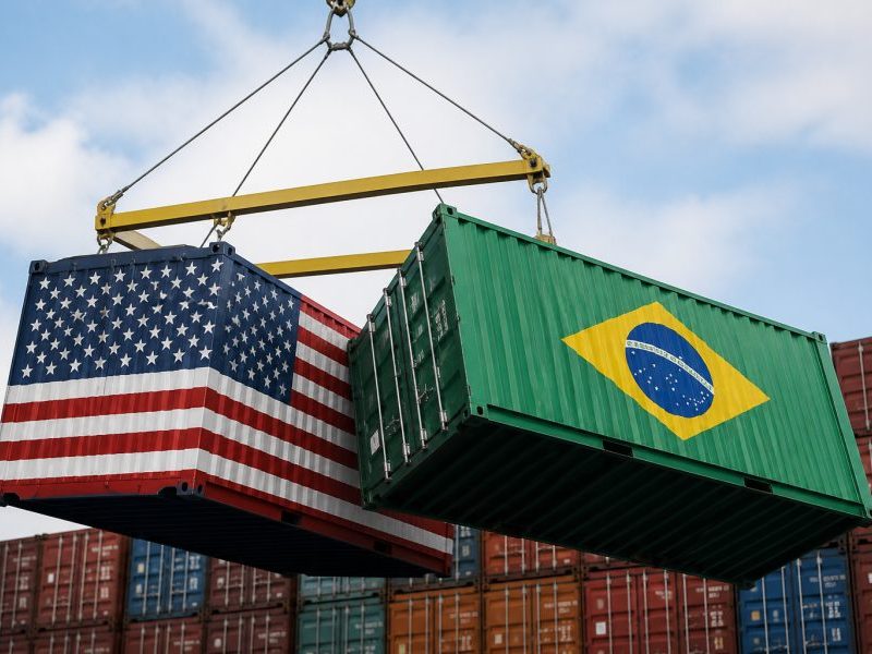 EUA impõem nova tarifa de 25% sobre produtos brasileiros a partir de julho