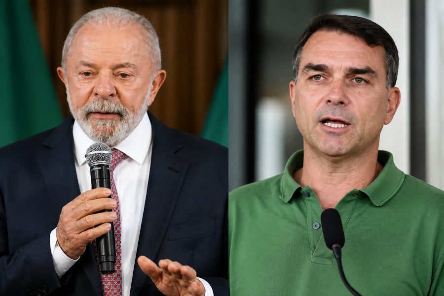 Lula e Flávio Bolsonaro empatados: 47% a 44% em nova pesquisa